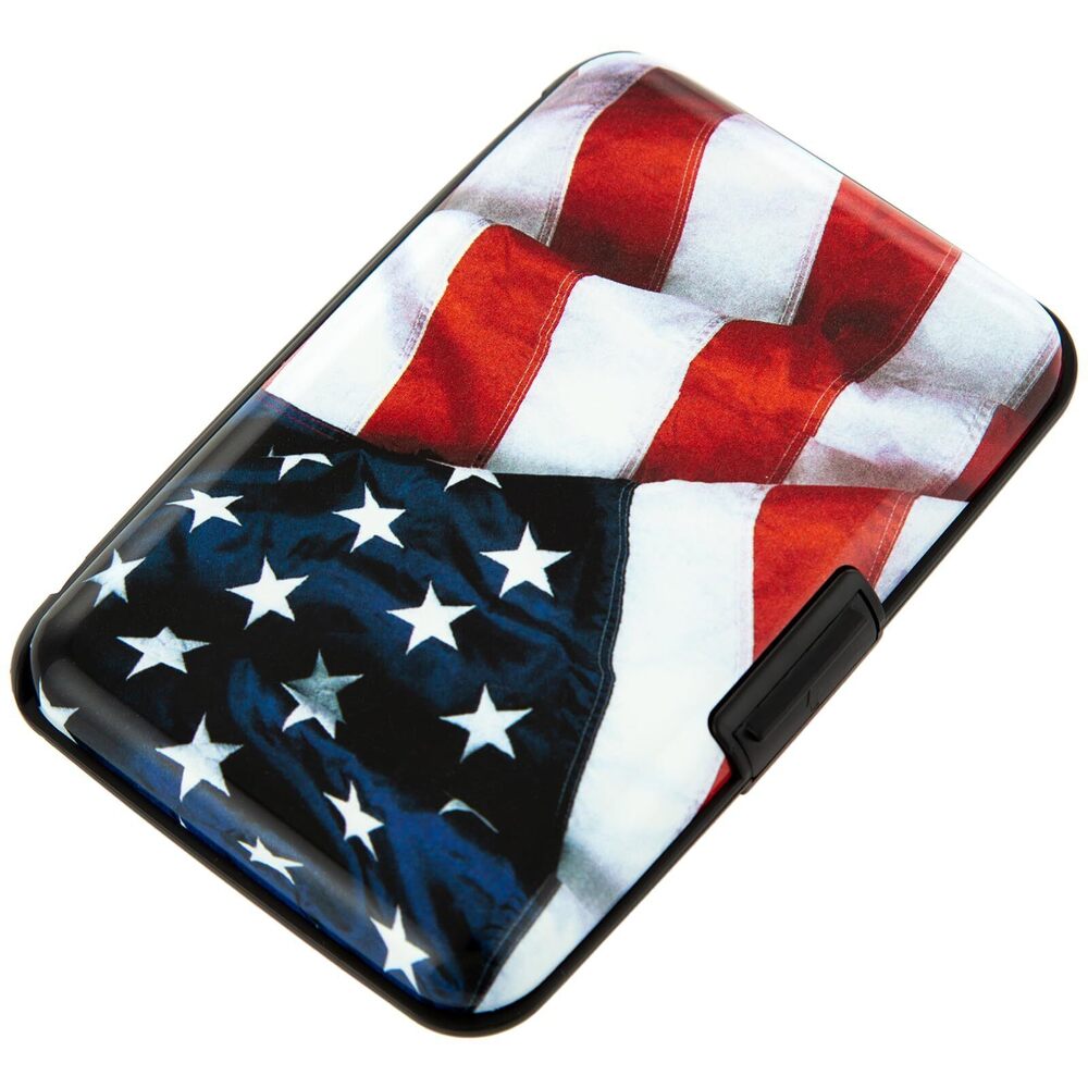 9959 RFID Blocking Small Metal Credit Card Holder Wallet Business Aluminum